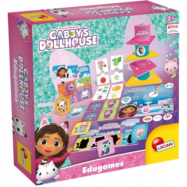 Komplet didaktičnih iger Gabby's Dollhouse 10/1