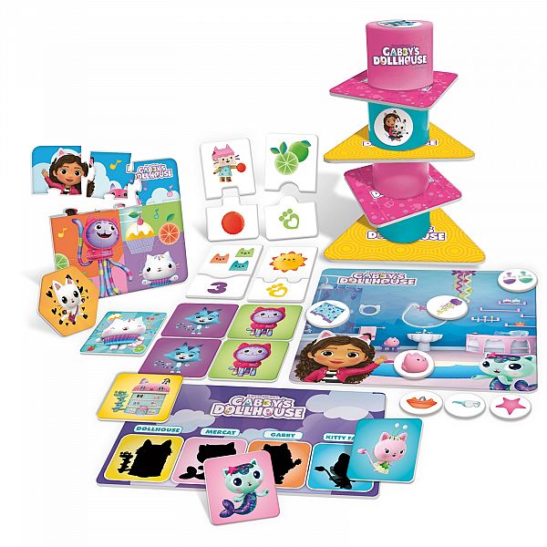 Komplet didaktičnih iger Gabby's Dollhouse 10/1