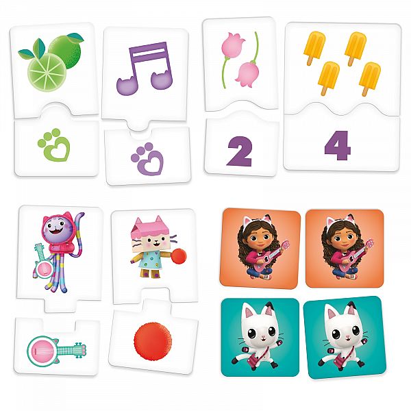 Komplet didaktičnih iger Gabby's Dollhouse 10/1