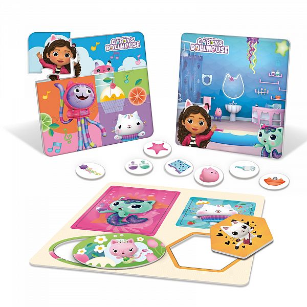 Komplet didaktičnih iger Gabby's Dollhouse 10/1