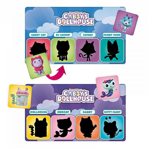 Komplet didaktičnih iger Gabby's Dollhouse 10/1