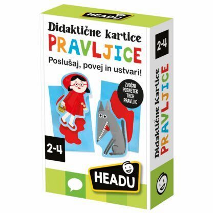 Didaktična igra Headu Montessori kartice - Pravljice