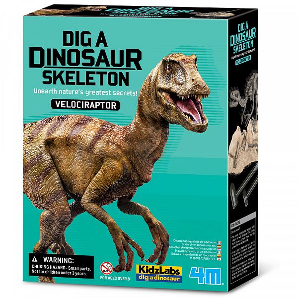 Raziskovalni set - Set za izkopavanje dinozaver Velociraptor