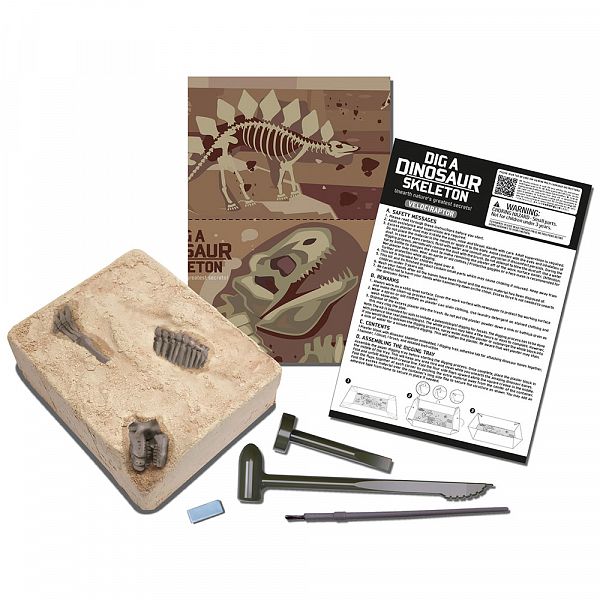 Set za izkopavanje - Dinozaver Velociraptor