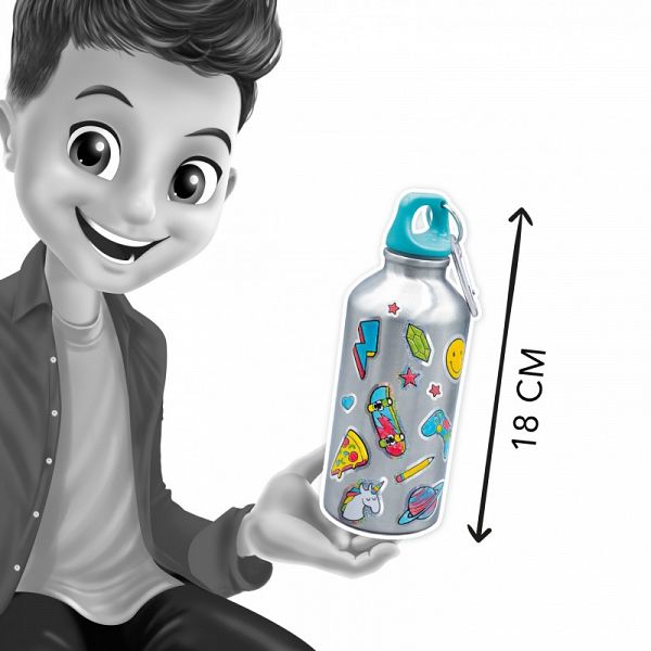 Kreativni set Buki DIY Water Bottle
