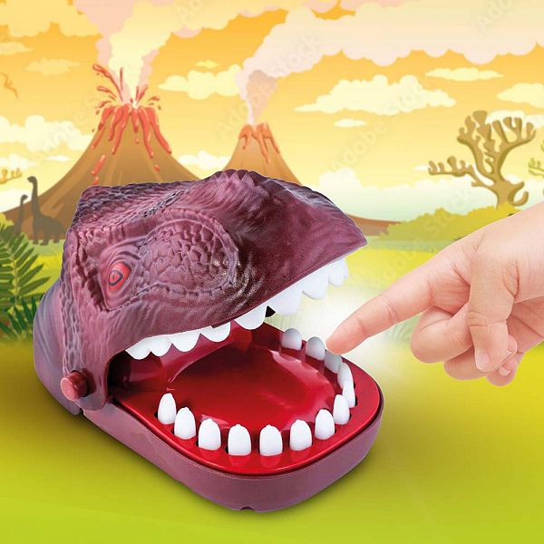 Družabna igra Dinosaur Bites za otroke starejše od 3 leta