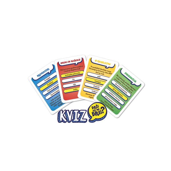 Družabna igra Drži ali ne drži Gasilci