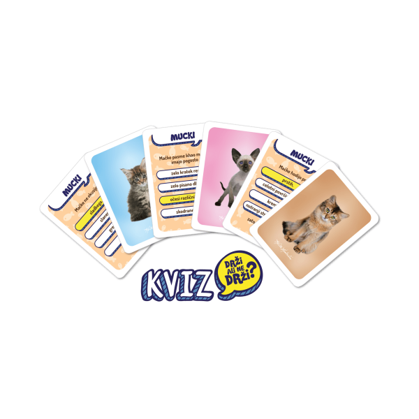 Družabna igra Drži ali ne drži Mucki