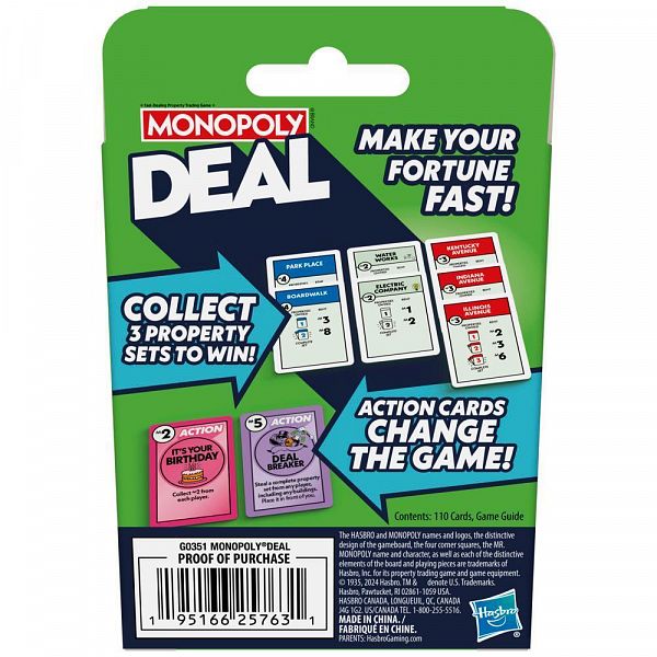 Družabna igra Monopoly Deal