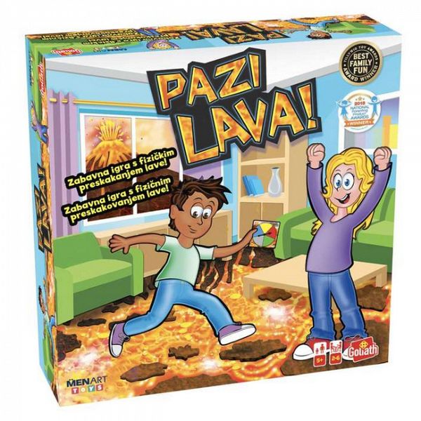 Družabna igra Pazi lava