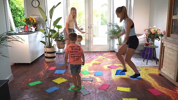 Družabna igra Pazi lava