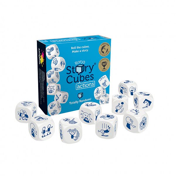 Družabna igra s kartami Story Cubes: Actions
