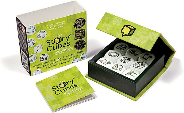 Družabna igra Story Cubes: Voyages vsebina igre