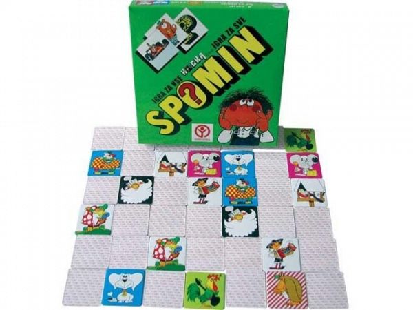 Družabna igra Spomin