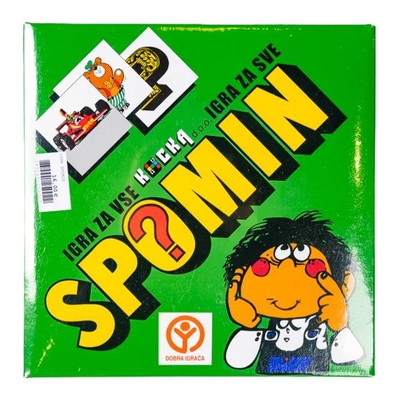 Družabna igra Spomin
