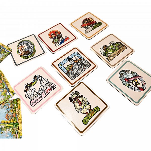 Družabna igra Spomin Slovenija