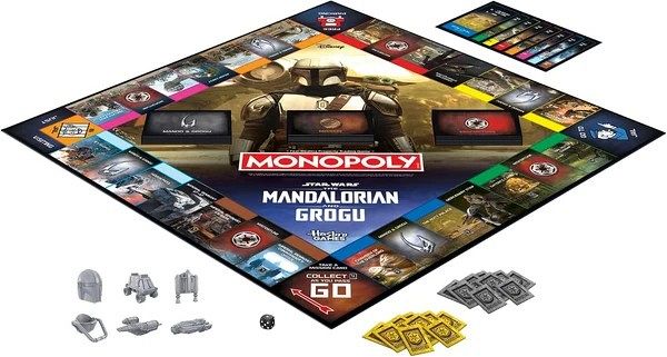 Družabna igra Monopoly Star Wars: The Mandalorian and Grogu Edition