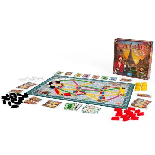 Družabna igra Ticket to Ride Paris