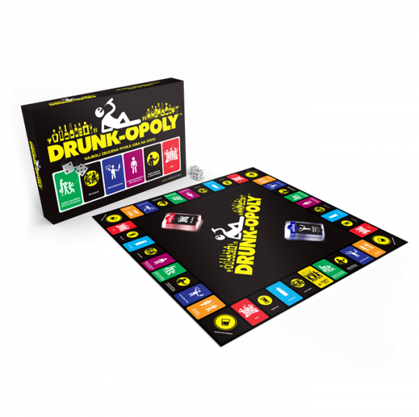 Družabna igra za odrasle - Drunkopoly SLO