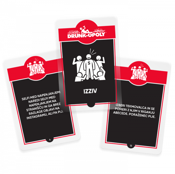 Družabna igra za odrasle - Drunkopoly SLO