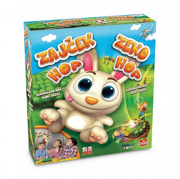Družabna igra Zajček Hop