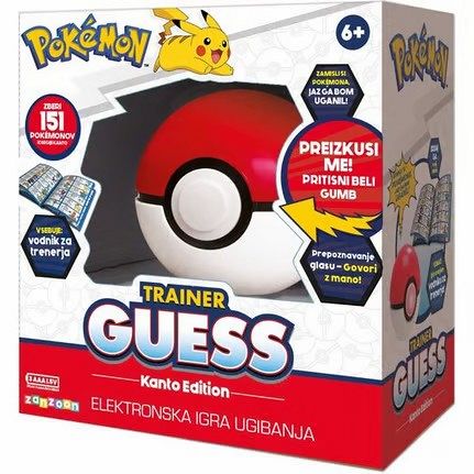 Družabna igra Zanzoon Pokemon Trainer Guess Kanto
