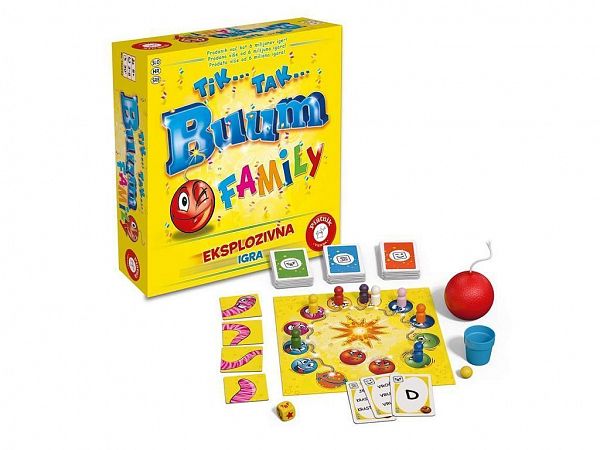 Družabna igra Tik Tak Buum Family