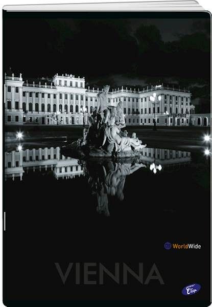 Zvezek A4 črte Elisa Cities by Night 80L