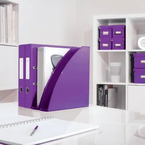 Odložni košek A4 Leitz WOW vijola