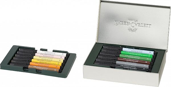 Tuš flomastri Faber-Castell Pitt Artist Pen Berlin 12/1