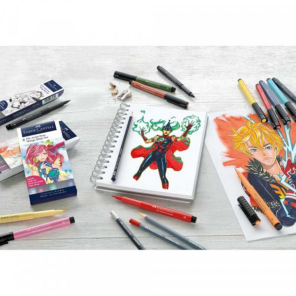 Flomastri Faber-Castell Pitt Comic set 11/1
