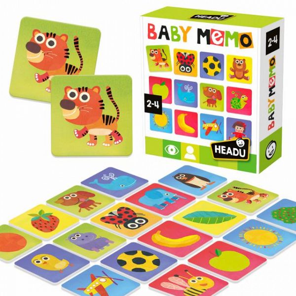 Didaktična igra Headu Montessori - Moj prvi spomin