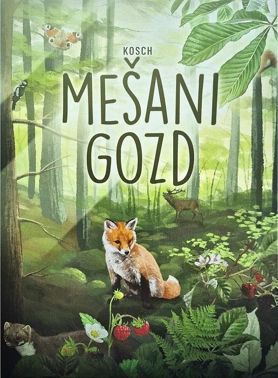 Družabna igra s kartami Mešani Gozd