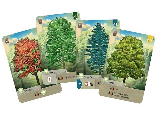 Družabna igra s kartami Mešani Gozd