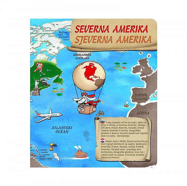 Interaktivna knjiga Kuku - Atlas sveta