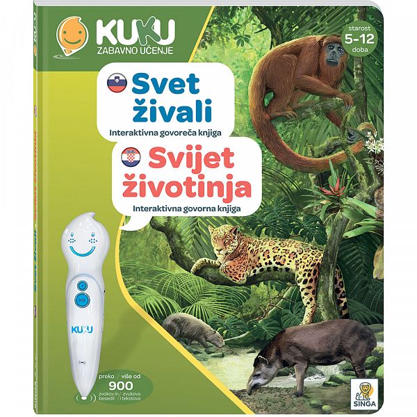 Interaktivna knjiga Kuku - Svet živali