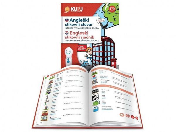 Interaktivna knjiga KUKU - Angleški slikovni slovar