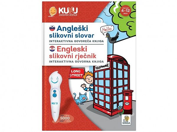 Interaktivna knjiga KUKU - Angleški slikovni slovar