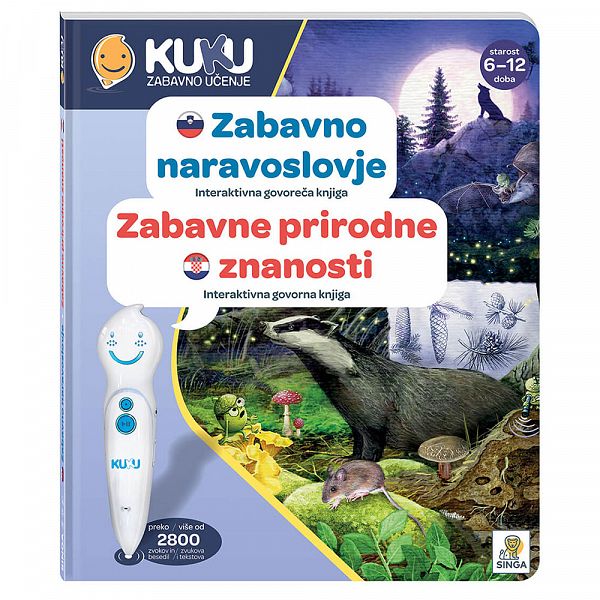 Interaktivna knjiga Kuku - Zabavno naravoslovje