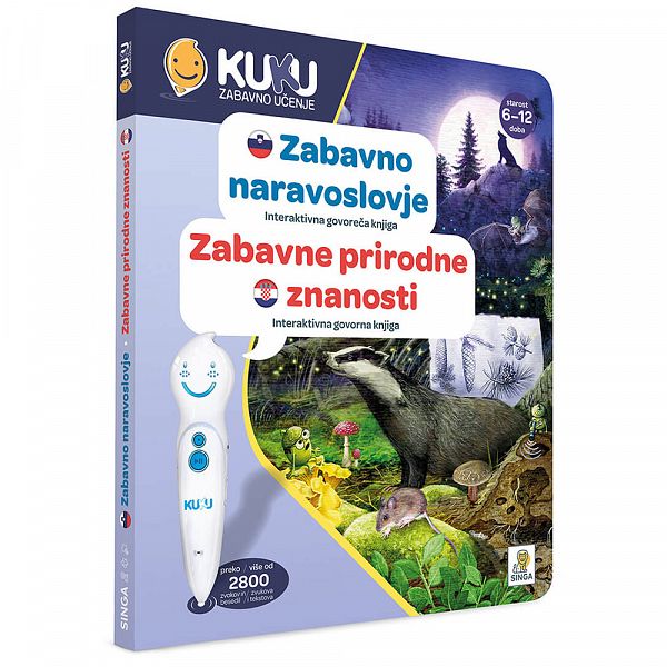 Interaktivna knjiga Kuku - Zabavno naravoslovje