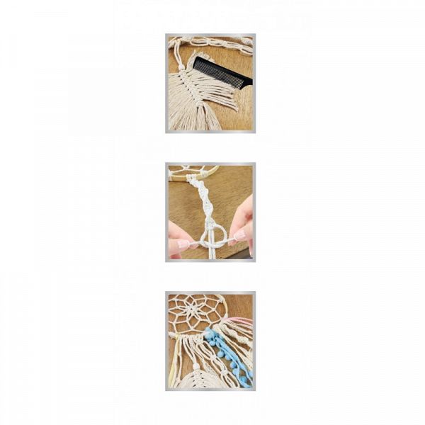 Kreativni set Buki Macramé Dreamcatcher