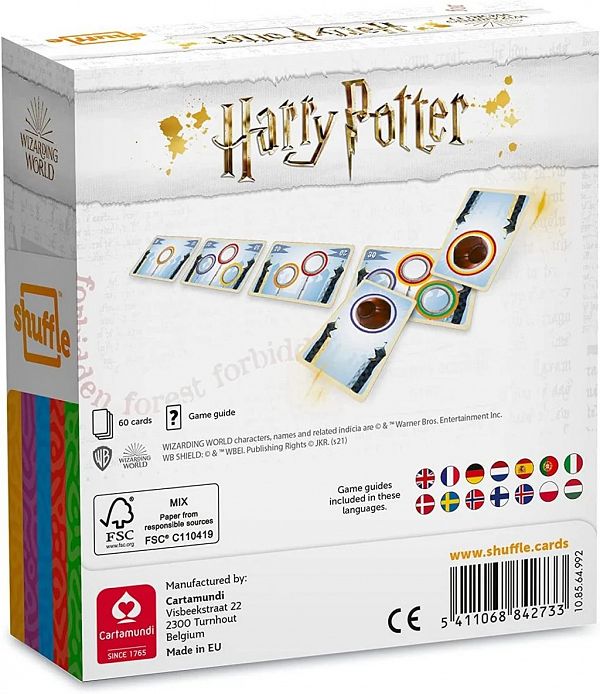 Družabna igra s kartami Harry Potter Quidditch