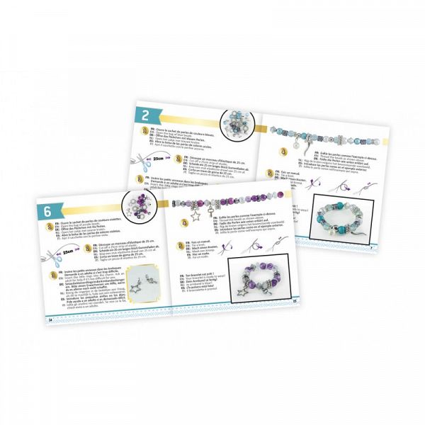 Kreativni set Buki Charms Bracelets navodila