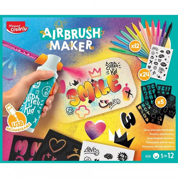 Kreativni set - Maped Airbrush Maker