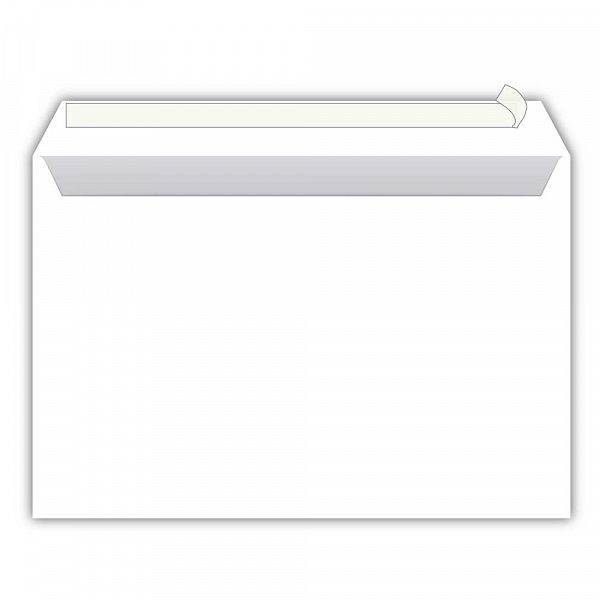 Kuverta B6 bela 125 x 176 mm 25/1