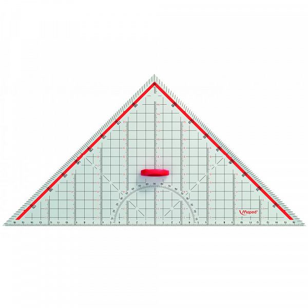 Geotrikotnik Maped Pratica 35cm z držalom