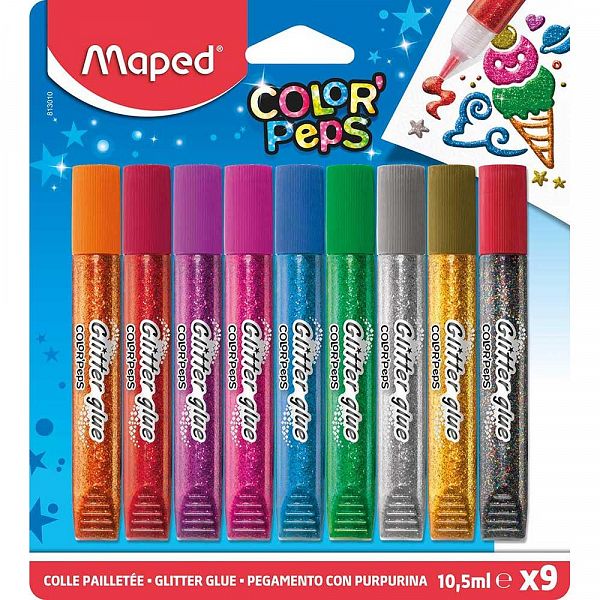 Lepilo z bleščicami Maped Glitter 9/1