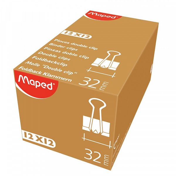 Sponke za papir Maped Binder 32mm 12/1
