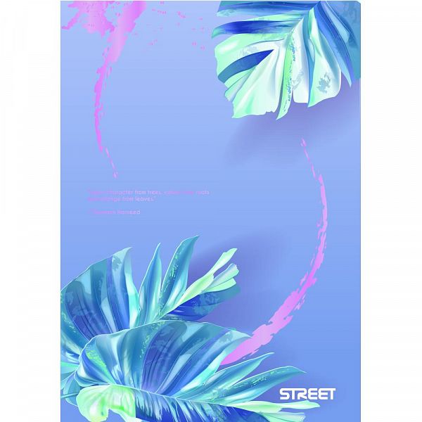 Zvezek A4 karo Street Botanic 54L