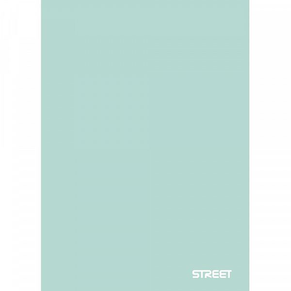 Zvezek A4 brezčrten Street Pastel PP 54L
